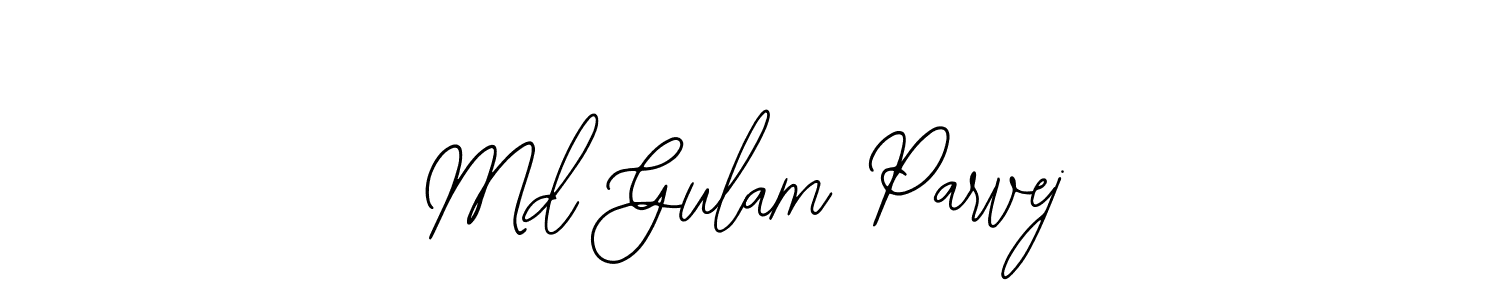 It looks lik you need a new signature style for name Md Gulam Parvej. Design unique handwritten (Bearetta-2O07w) signature with our free signature maker in just a few clicks. Md Gulam Parvej signature style 12 images and pictures png