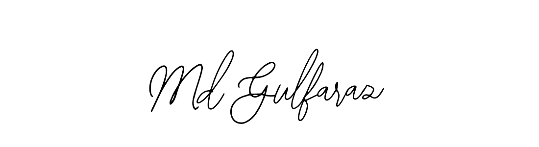 The best way (Bearetta-2O07w) to make a short signature is to pick only two or three words in your name. The name Md Gulfaraz include a total of six letters. For converting this name. Md Gulfaraz signature style 12 images and pictures png