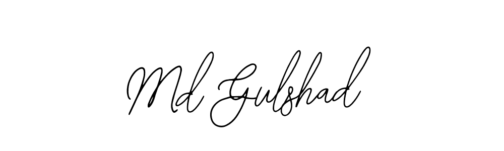 Also we have Md Gulshad name is the best signature style. Create professional handwritten signature collection using Bearetta-2O07w autograph style. Md Gulshad signature style 12 images and pictures png