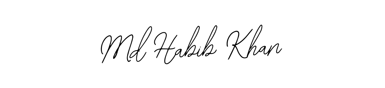 How to make Md Habib Khan signature? Bearetta-2O07w is a professional autograph style. Create handwritten signature for Md Habib Khan name. Md Habib Khan signature style 12 images and pictures png