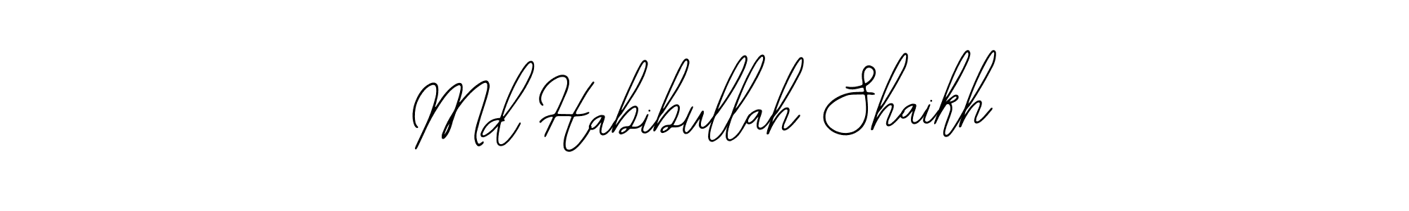 Make a beautiful signature design for name Md Habibullah Shaikh. With this signature (Bearetta-2O07w) style, you can create a handwritten signature for free. Md Habibullah Shaikh signature style 12 images and pictures png