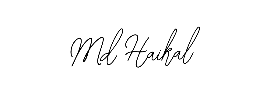 It looks lik you need a new signature style for name Md Haikal. Design unique handwritten (Bearetta-2O07w) signature with our free signature maker in just a few clicks. Md Haikal signature style 12 images and pictures png