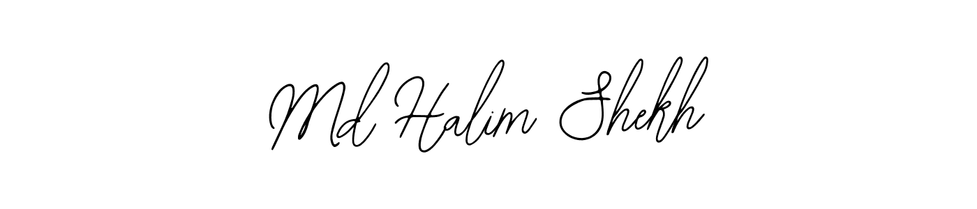 Create a beautiful signature design for name Md Halim Shekh. With this signature (Bearetta-2O07w) fonts, you can make a handwritten signature for free. Md Halim Shekh signature style 12 images and pictures png