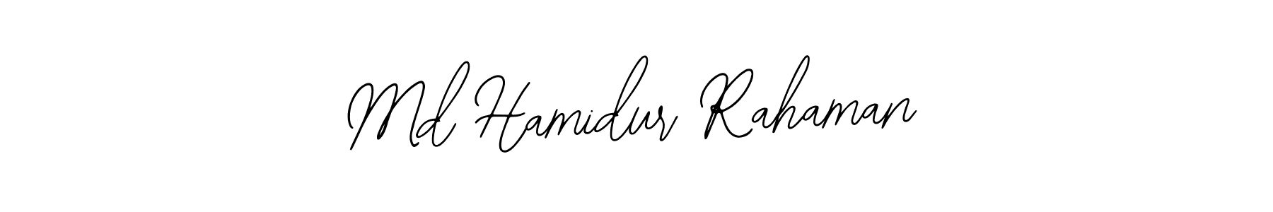 Create a beautiful signature design for name Md Hamidur Rahaman. With this signature (Bearetta-2O07w) fonts, you can make a handwritten signature for free. Md Hamidur Rahaman signature style 12 images and pictures png