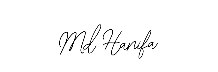 Md Hanifa stylish signature style. Best Handwritten Sign (Bearetta-2O07w) for my name. Handwritten Signature Collection Ideas for my name Md Hanifa. Md Hanifa signature style 12 images and pictures png