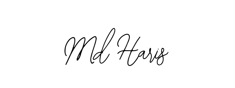 Create a beautiful signature design for name Md Haris. With this signature (Bearetta-2O07w) fonts, you can make a handwritten signature for free. Md Haris signature style 12 images and pictures png