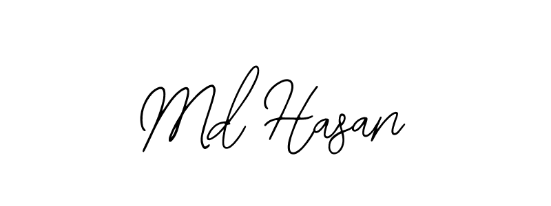 Design your own signature with our free online signature maker. With this signature software, you can create a handwritten (Bearetta-2O07w) signature for name Md Hasan. Md Hasan signature style 12 images and pictures png