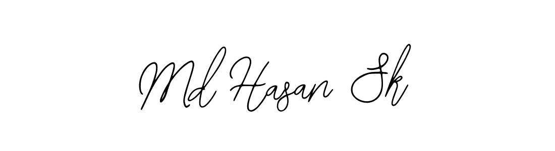 Bearetta-2O07w is a professional signature style that is perfect for those who want to add a touch of class to their signature. It is also a great choice for those who want to make their signature more unique. Get Md Hasan Sk name to fancy signature for free. Md Hasan Sk signature style 12 images and pictures png