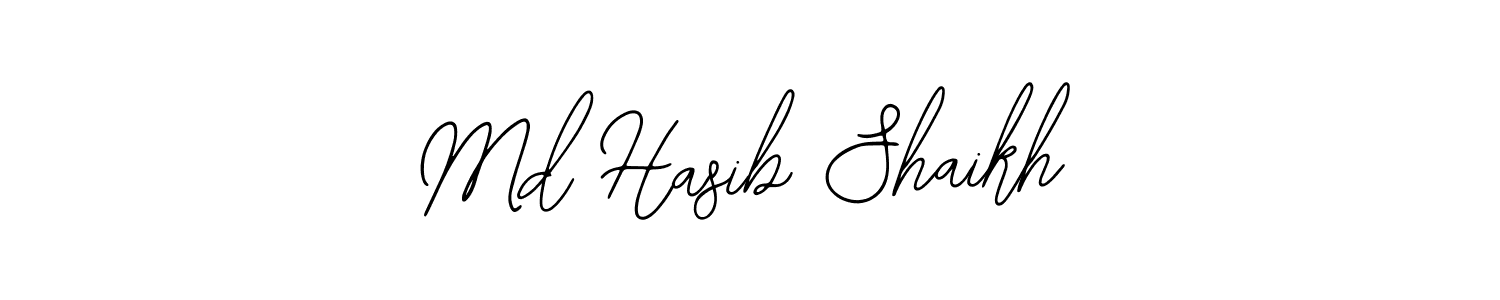 It looks lik you need a new signature style for name Md Hasib Shaikh. Design unique handwritten (Bearetta-2O07w) signature with our free signature maker in just a few clicks. Md Hasib Shaikh signature style 12 images and pictures png