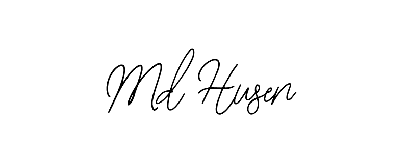 Create a beautiful signature design for name Md Husen. With this signature (Bearetta-2O07w) fonts, you can make a handwritten signature for free. Md Husen signature style 12 images and pictures png