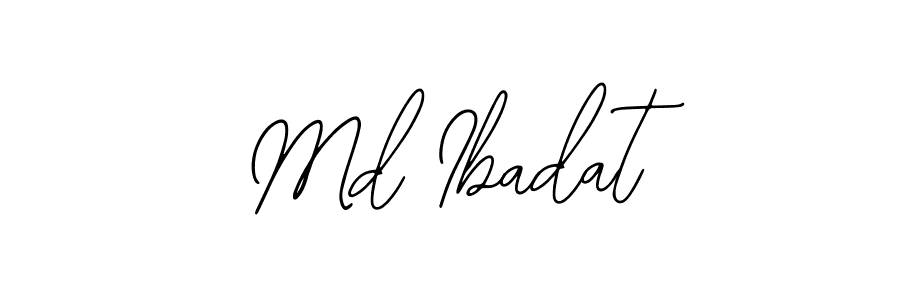 This is the best signature style for the Md Ibadat name. Also you like these signature font (Bearetta-2O07w). Mix name signature. Md Ibadat signature style 12 images and pictures png