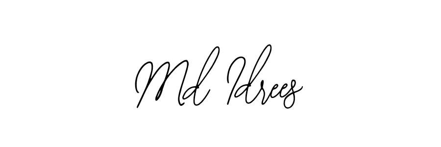 Also we have Md Idrees name is the best signature style. Create professional handwritten signature collection using Bearetta-2O07w autograph style. Md Idrees signature style 12 images and pictures png
