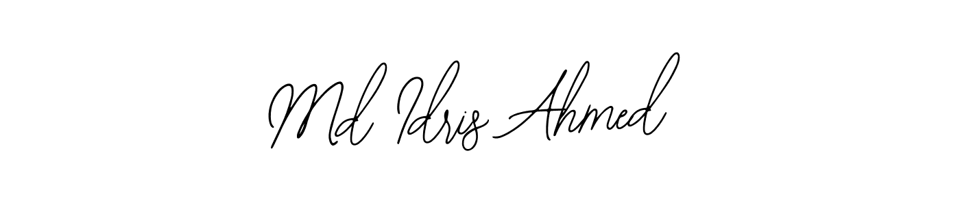 Similarly Bearetta-2O07w is the best handwritten signature design. Signature creator online .You can use it as an online autograph creator for name Md Idris Ahmed. Md Idris Ahmed signature style 12 images and pictures png