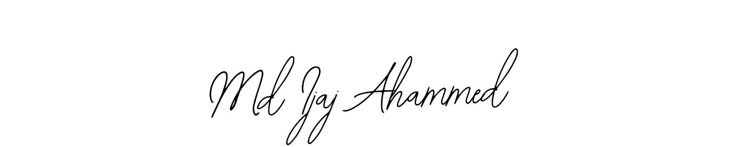 Also You can easily find your signature by using the search form. We will create Md Ijaj Ahammed name handwritten signature images for you free of cost using Bearetta-2O07w sign style. Md Ijaj Ahammed signature style 12 images and pictures png