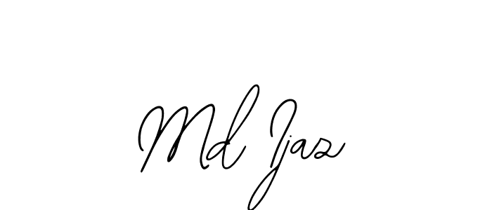 Design your own signature with our free online signature maker. With this signature software, you can create a handwritten (Bearetta-2O07w) signature for name Md Ijaz. Md Ijaz signature style 12 images and pictures png