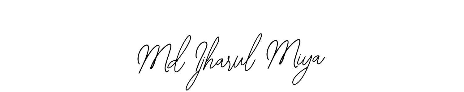 How to Draw Md Ijharul Miya signature style? Bearetta-2O07w is a latest design signature styles for name Md Ijharul Miya. Md Ijharul Miya signature style 12 images and pictures png