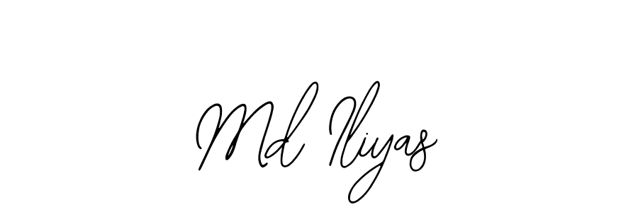 The best way (Bearetta-2O07w) to make a short signature is to pick only two or three words in your name. The name Md Iliyas include a total of six letters. For converting this name. Md Iliyas signature style 12 images and pictures png