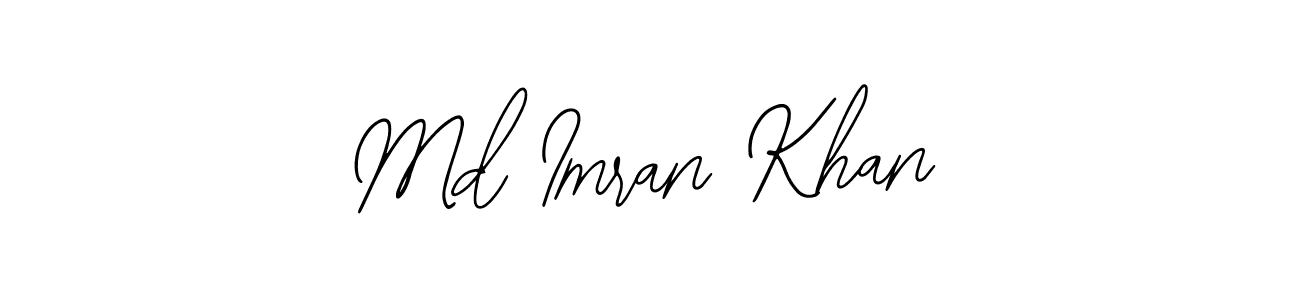 Md Imran Khan stylish signature style. Best Handwritten Sign (Bearetta-2O07w) for my name. Handwritten Signature Collection Ideas for my name Md Imran Khan. Md Imran Khan signature style 12 images and pictures png