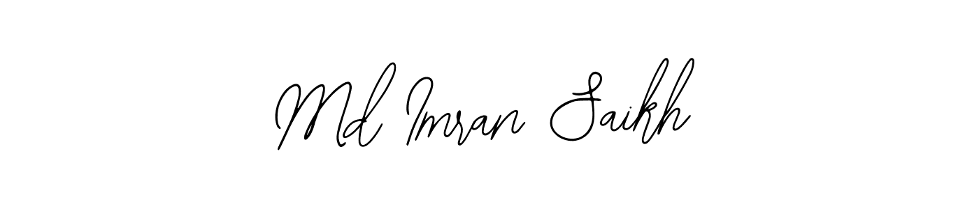 Md Imran Saikh stylish signature style. Best Handwritten Sign (Bearetta-2O07w) for my name. Handwritten Signature Collection Ideas for my name Md Imran Saikh. Md Imran Saikh signature style 12 images and pictures png