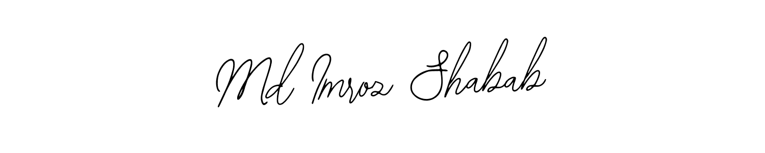 You can use this online signature creator to create a handwritten signature for the name Md Imroz Shabab. This is the best online autograph maker. Md Imroz Shabab signature style 12 images and pictures png