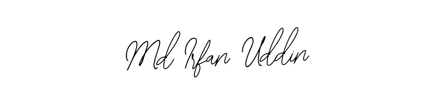 The best way (Bearetta-2O07w) to make a short signature is to pick only two or three words in your name. The name Md Irfan Uddin include a total of six letters. For converting this name. Md Irfan Uddin signature style 12 images and pictures png