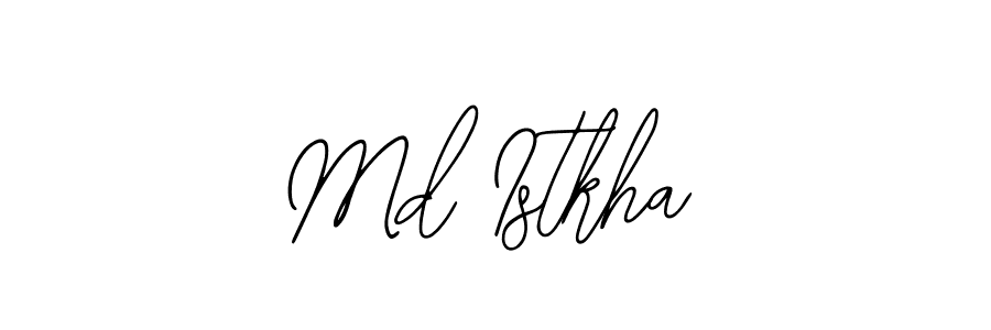 Create a beautiful signature design for name Md Istkha. With this signature (Bearetta-2O07w) fonts, you can make a handwritten signature for free. Md Istkha signature style 12 images and pictures png