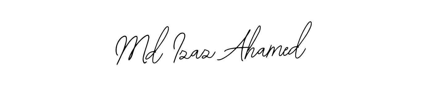 The best way (Bearetta-2O07w) to make a short signature is to pick only two or three words in your name. The name Md Izaz Ahamed include a total of six letters. For converting this name. Md Izaz Ahamed signature style 12 images and pictures png