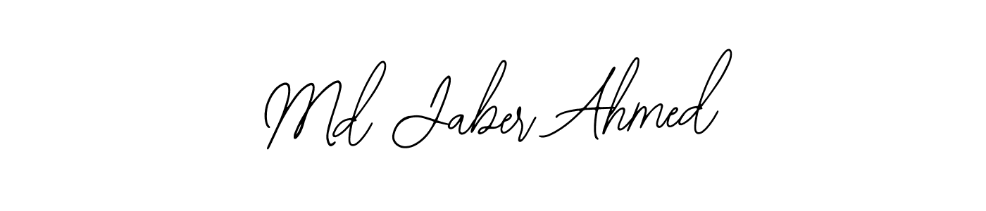 Design your own signature with our free online signature maker. With this signature software, you can create a handwritten (Bearetta-2O07w) signature for name Md Jaber Ahmed. Md Jaber Ahmed signature style 12 images and pictures png