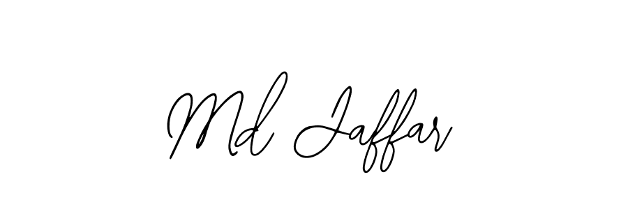 Use a signature maker to create a handwritten signature online. With this signature software, you can design (Bearetta-2O07w) your own signature for name Md Jaffar. Md Jaffar signature style 12 images and pictures png