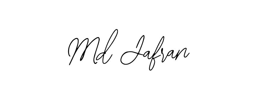 Use a signature maker to create a handwritten signature online. With this signature software, you can design (Bearetta-2O07w) your own signature for name Md Jafran. Md Jafran signature style 12 images and pictures png