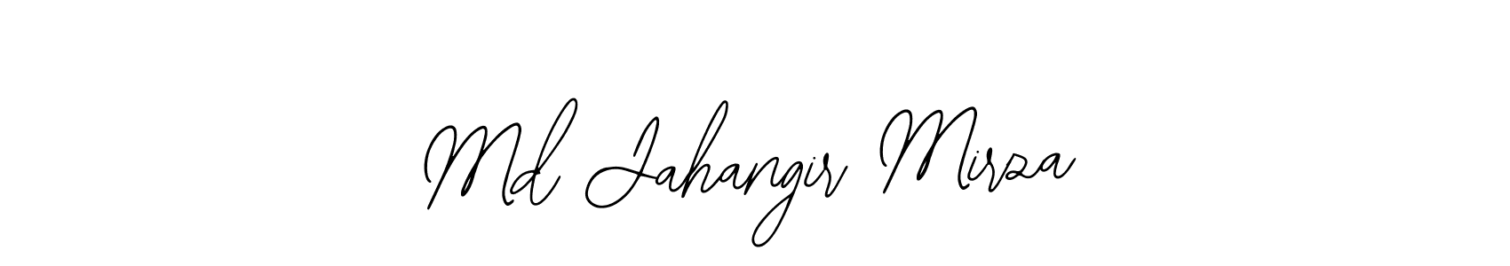 if you are searching for the best signature style for your name Md Jahangir Mirza. so please give up your signature search. here we have designed multiple signature styles  using Bearetta-2O07w. Md Jahangir Mirza signature style 12 images and pictures png