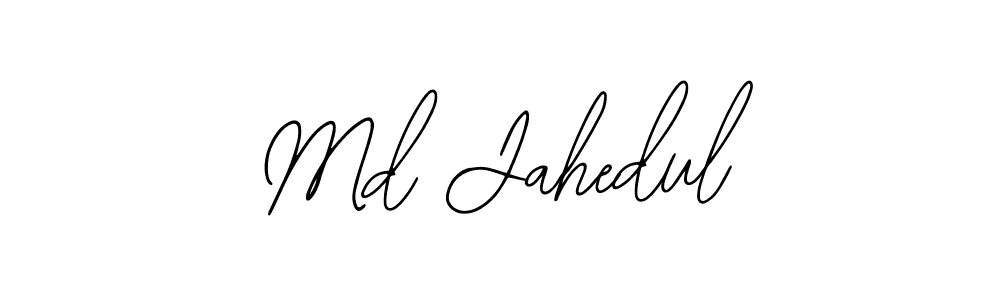 Bearetta-2O07w is a professional signature style that is perfect for those who want to add a touch of class to their signature. It is also a great choice for those who want to make their signature more unique. Get Md Jahedul name to fancy signature for free. Md Jahedul signature style 12 images and pictures png