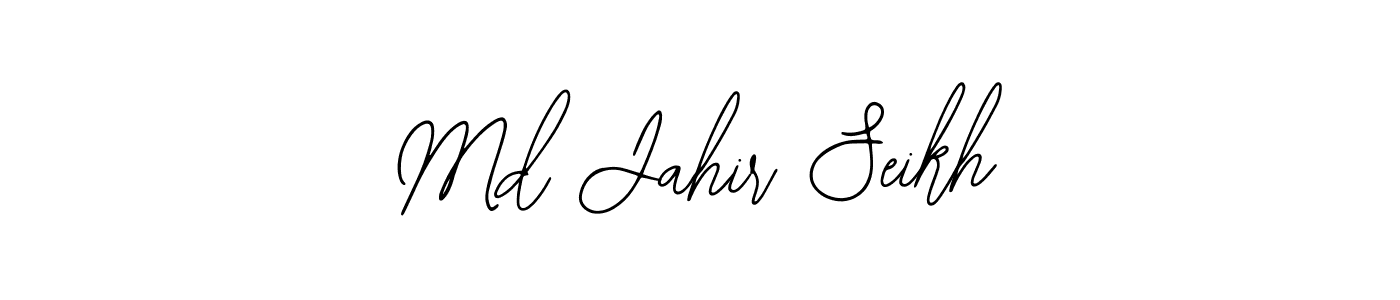 Make a beautiful signature design for name Md Jahir Seikh. Use this online signature maker to create a handwritten signature for free. Md Jahir Seikh signature style 12 images and pictures png
