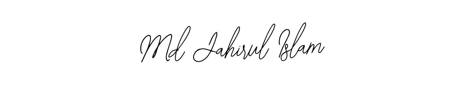 Design your own signature with our free online signature maker. With this signature software, you can create a handwritten (Bearetta-2O07w) signature for name Md Jahirul Islam. Md Jahirul Islam signature style 12 images and pictures png