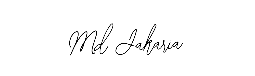 How to make Md Jakaria signature? Bearetta-2O07w is a professional autograph style. Create handwritten signature for Md Jakaria name. Md Jakaria signature style 12 images and pictures png