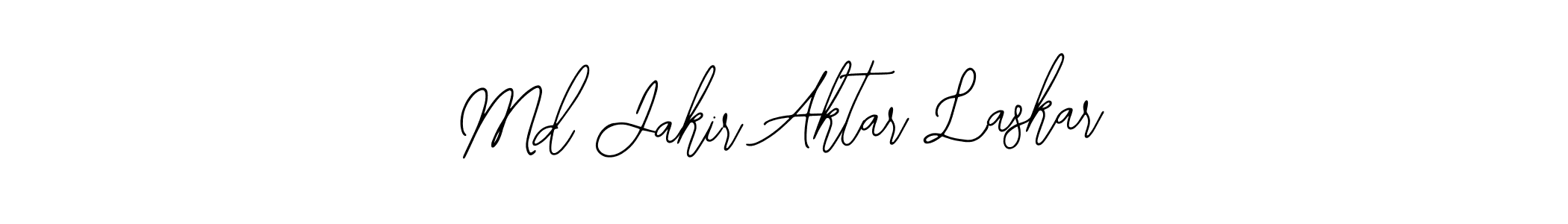 Md Jakir Aktar Laskar stylish signature style. Best Handwritten Sign (Bearetta-2O07w) for my name. Handwritten Signature Collection Ideas for my name Md Jakir Aktar Laskar. Md Jakir Aktar Laskar signature style 12 images and pictures png