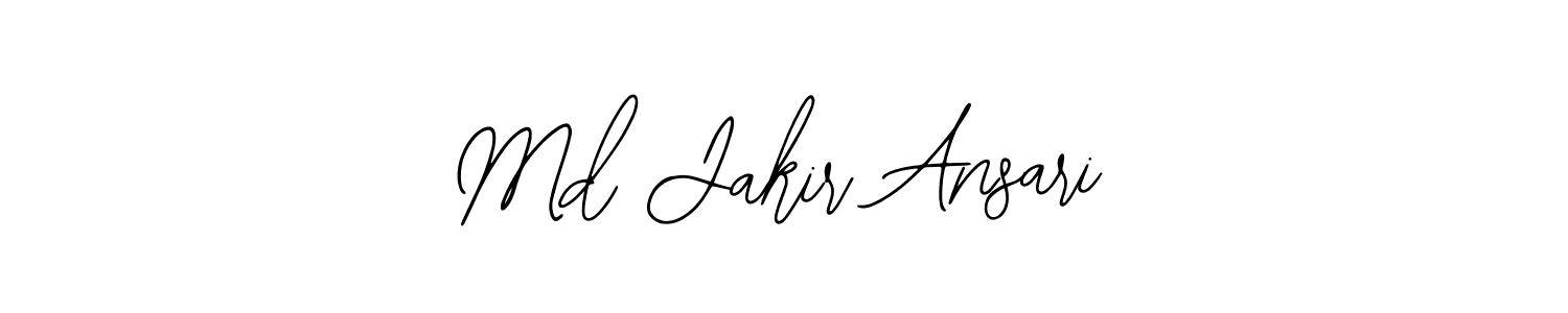 Similarly Bearetta-2O07w is the best handwritten signature design. Signature creator online .You can use it as an online autograph creator for name Md Jakir Ansari. Md Jakir Ansari signature style 12 images and pictures png