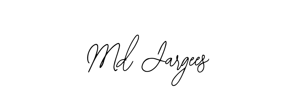 How to Draw Md Jargees signature style? Bearetta-2O07w is a latest design signature styles for name Md Jargees. Md Jargees signature style 12 images and pictures png