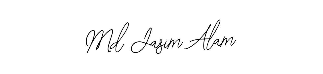 This is the best signature style for the Md Jasim Alam name. Also you like these signature font (Bearetta-2O07w). Mix name signature. Md Jasim Alam signature style 12 images and pictures png