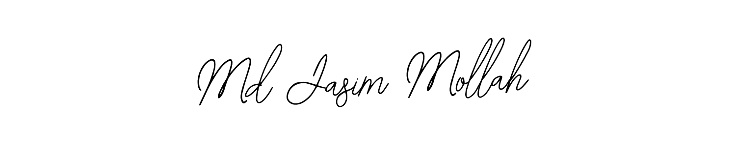 Md Jasim Mollah stylish signature style. Best Handwritten Sign (Bearetta-2O07w) for my name. Handwritten Signature Collection Ideas for my name Md Jasim Mollah. Md Jasim Mollah signature style 12 images and pictures png