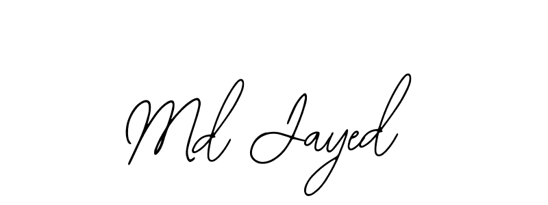 You should practise on your own different ways (Bearetta-2O07w) to write your name (Md Jayed) in signature. don't let someone else do it for you. Md Jayed signature style 12 images and pictures png