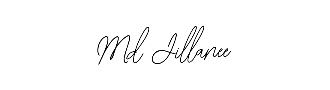 Also we have Md Jillanee name is the best signature style. Create professional handwritten signature collection using Bearetta-2O07w autograph style. Md Jillanee signature style 12 images and pictures png