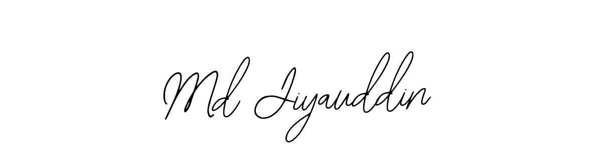 Also You can easily find your signature by using the search form. We will create Md Jiyauddin name handwritten signature images for you free of cost using Bearetta-2O07w sign style. Md Jiyauddin signature style 12 images and pictures png