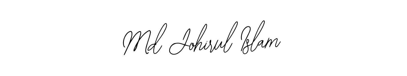 Bearetta-2O07w is a professional signature style that is perfect for those who want to add a touch of class to their signature. It is also a great choice for those who want to make their signature more unique. Get Md Johirul Islam name to fancy signature for free. Md Johirul Islam signature style 12 images and pictures png