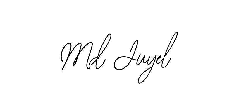 Also You can easily find your signature by using the search form. We will create Md Juyel name handwritten signature images for you free of cost using Bearetta-2O07w sign style. Md Juyel signature style 12 images and pictures png