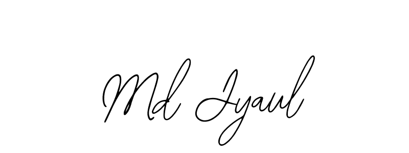 How to make Md Jyaul signature? Bearetta-2O07w is a professional autograph style. Create handwritten signature for Md Jyaul name. Md Jyaul signature style 12 images and pictures png