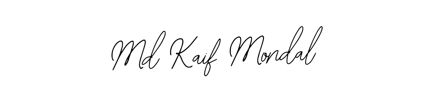 Make a short Md Kaif Mondal signature style. Manage your documents anywhere anytime using Bearetta-2O07w. Create and add eSignatures, submit forms, share and send files easily. Md Kaif Mondal signature style 12 images and pictures png