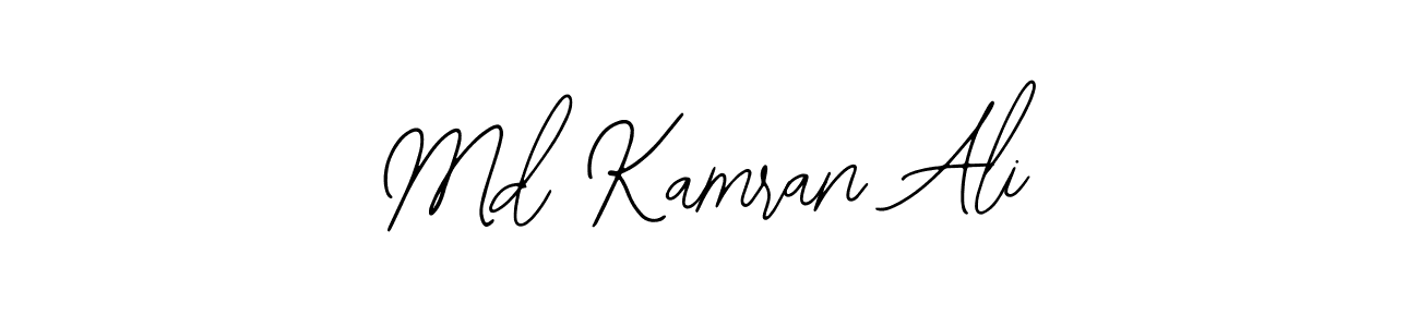 How to make Md Kamran Ali name signature. Use Bearetta-2O07w style for creating short signs online. This is the latest handwritten sign. Md Kamran Ali signature style 12 images and pictures png