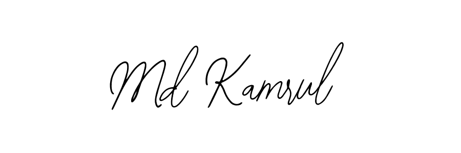 You should practise on your own different ways (Bearetta-2O07w) to write your name (Md Kamrul) in signature. don't let someone else do it for you. Md Kamrul signature style 12 images and pictures png