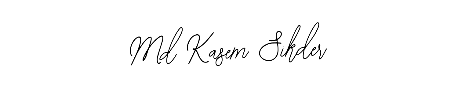 How to make Md Kasem Sikder signature? Bearetta-2O07w is a professional autograph style. Create handwritten signature for Md Kasem Sikder name. Md Kasem Sikder signature style 12 images and pictures png